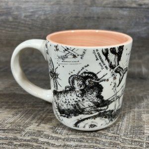Anthropologie x Salt and Earth ARIES Coffee Mug Horoscope Zodiac Astrology Ram